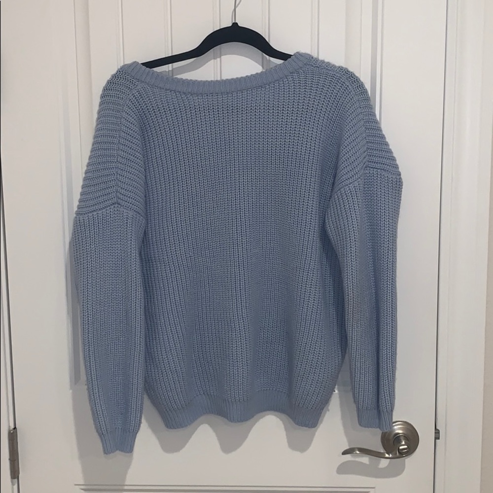 Lulu’s Blue knit Sweater